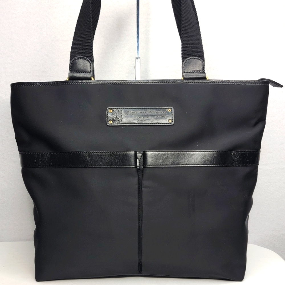 Signature Collection By Sharif‎ 1827 Black Tote Bag. P189